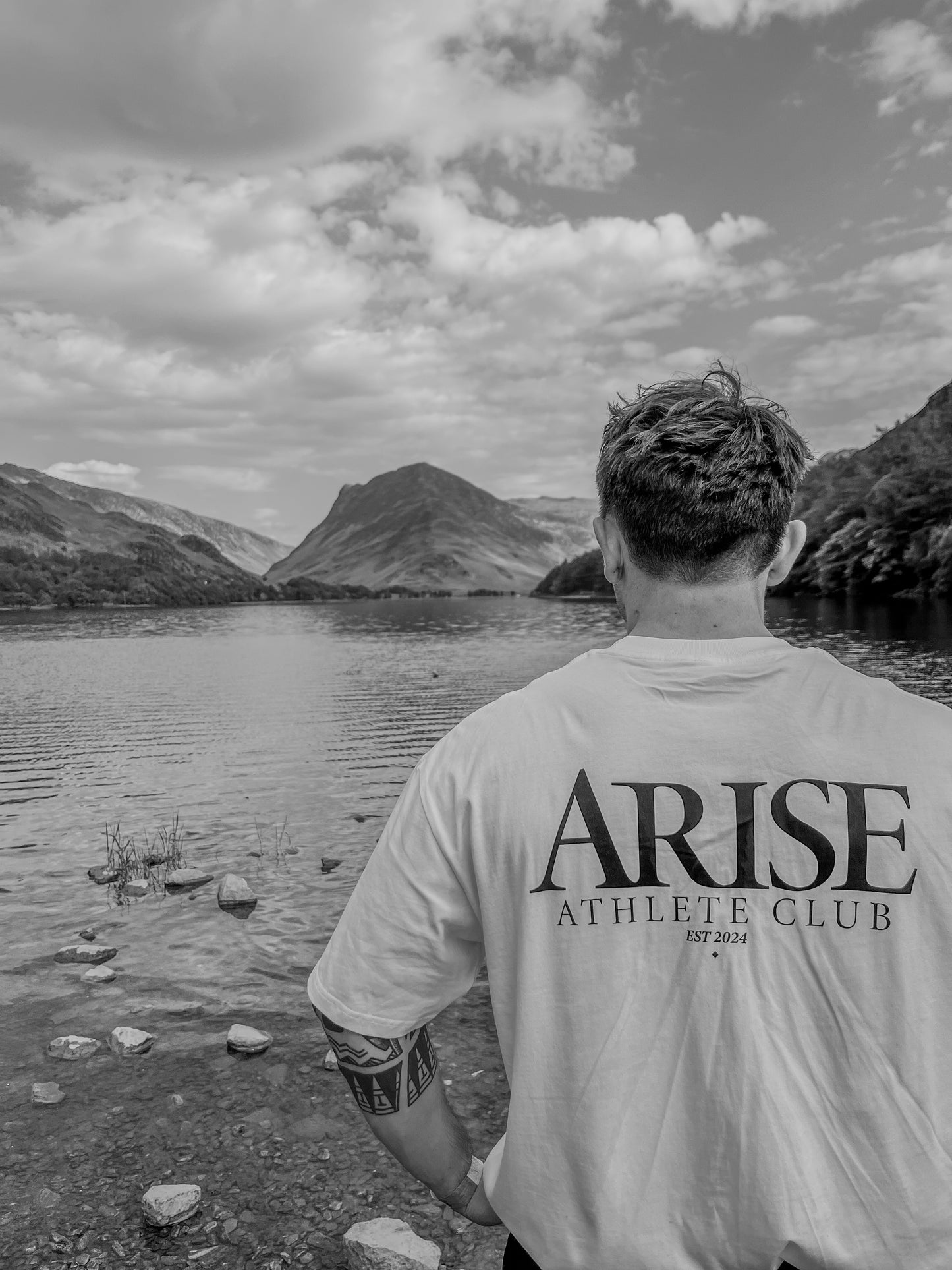 Arise Athlete Club Essential Oversized T-Shirt - White