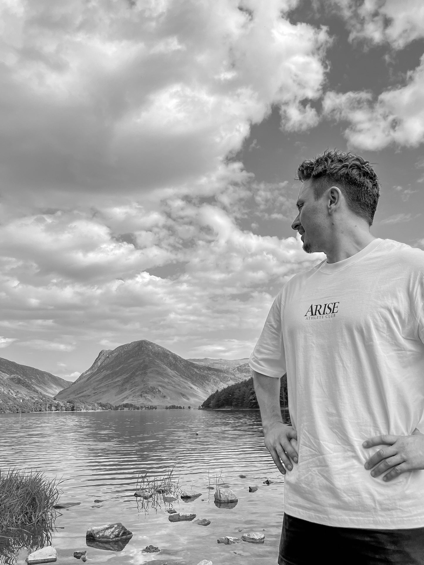 Arise Athlete Club Essential Oversized T-Shirt - White