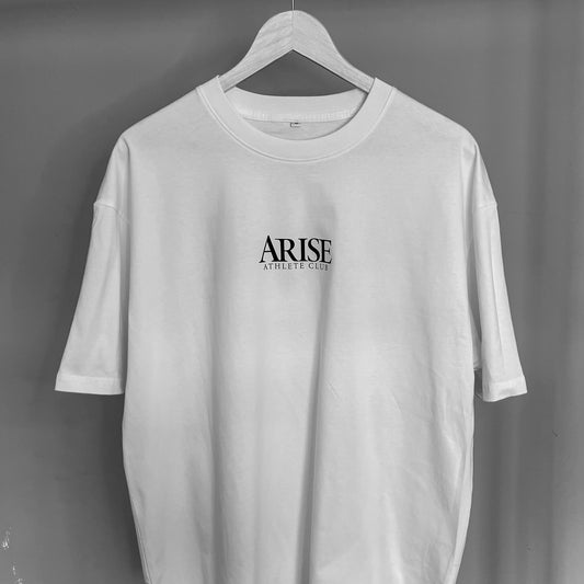 Arise Athlete Club Essential Oversized T-Shirt - White